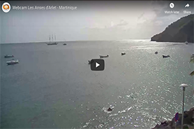 Nautitan Live Webcam Anses d'Arlet Martinique